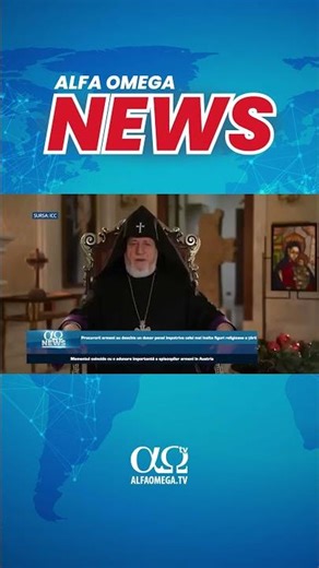 Armenian prosecutors open criminal case against country's highest religious figure |AO NEWS