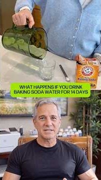 Baking soda water’s effects on acidity, uric acid, and inflammation