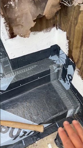 Now we just installing the Hardy-backer boards step and riser.