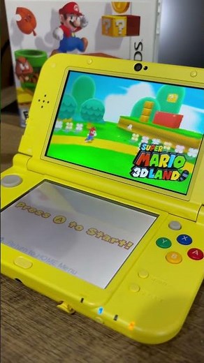 Playing Super Mario 3D Land