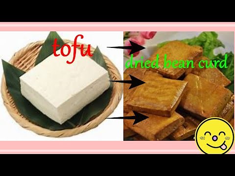 How to make dried bean curd/Dougan/dry tofu using tofu 豆腐做五香豆腐干