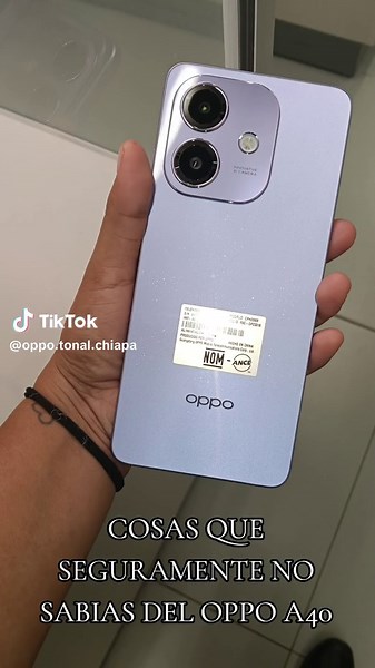 #OPPOMexico #OPPOAI #oppomexico #A40 #Splashtouch #IP54 #resistenciamilitar #experiencia