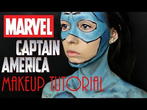 Marvel's Captain America Makeup Tutorial