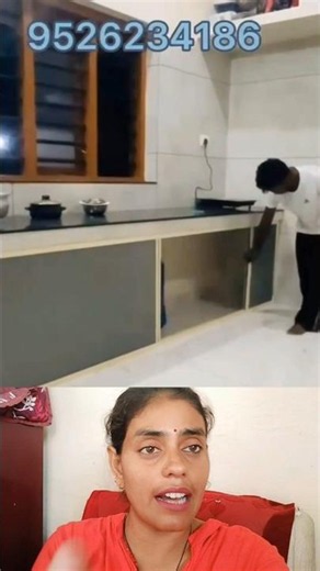 किचन स्लैब के नीचे स्लाइडिंग दरवाज़ा लगाने का आसान तरीका l #KitchenHack #KitchenDesign #furniture