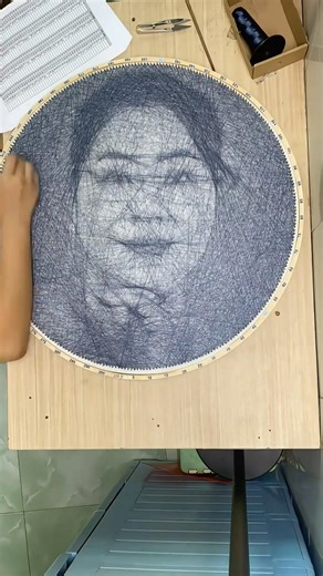 Tranh chỉ chân dung số hoá làm theo yêu cầu