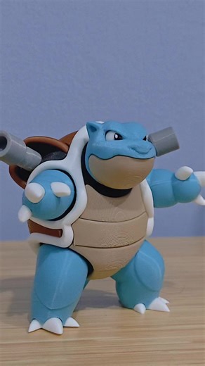 3D print Blastoise multipart #pokemon #pokemontiktok #pokemoncommunity #toys #3dprinting