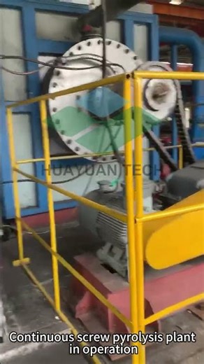 How to ensure continuous operation of the pyrolysis plant?