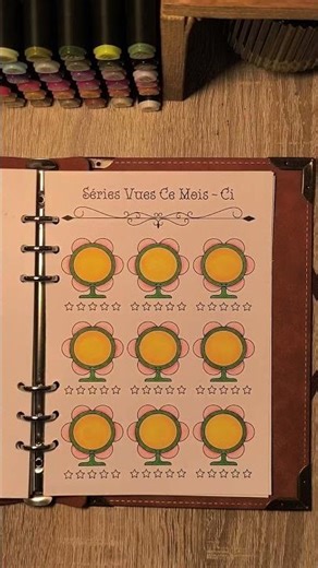 Mes séries dans mon bullet journal 🎬🍿 #bulletjournal #films #series #journaling #12monkeys