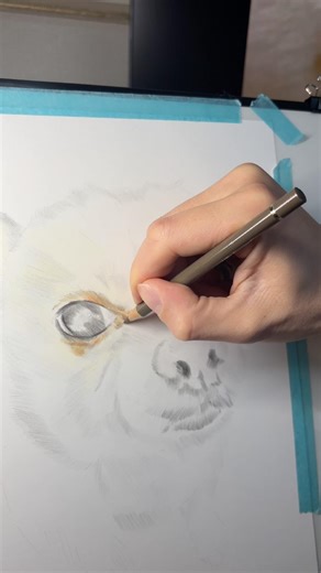 ✍️Relaxing Drawing dog ASMR | Pencil Sounds for Sleep