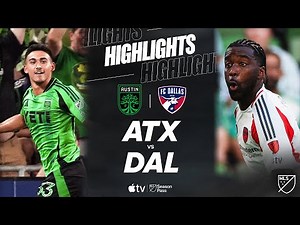 Austin FC vs. FC Dallas | Full Match Highlights | Tense Texas Derby!