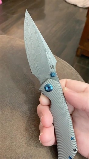 Kansept Fenrir Damascus blade!!