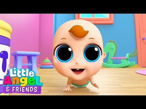 Baby John Is Born! | Little Angel And Friends Kid Songs