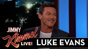 Luke Evans on playing #Gaston in #BeautyAndTheBeast... #Luketeers | Jimmy Kimmel Live