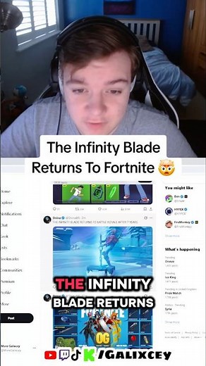 The Infinity Blade Returns To Fortnite 🤯