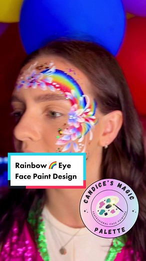 Vibrant Rainbow Face Paint Tutorial