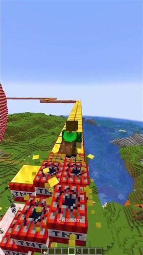 Minecraft Path to the TNT Sphere (Epic Ending)