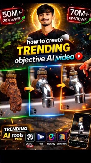 How to Create Trending AI Videos 🔥 | 50M+ Views Strategy | Free AI Tools