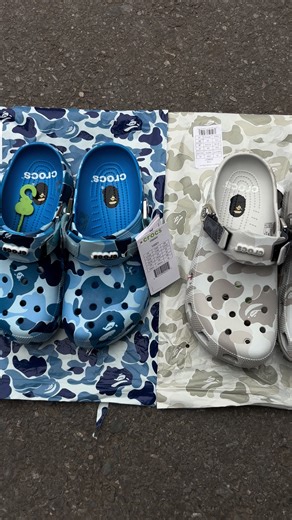 Mua Crocs Bape ib tiểu sử anh em nhee #xuhuong #crocs #crocsbape #bape