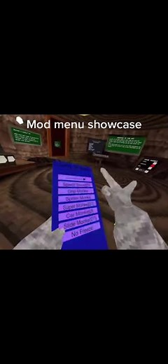 Gorilla Tag Mod Menu Showcase
