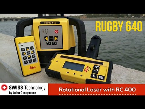Leica Rugby 640 Rotational Laser (Leveling Instrument)