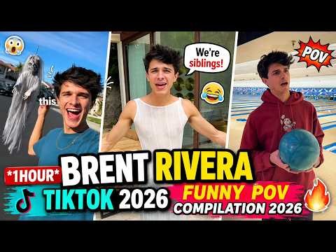 *1HOUR* Brent Rivera TikTok 2026|Funny Brent Rivera POV Compilation 2026