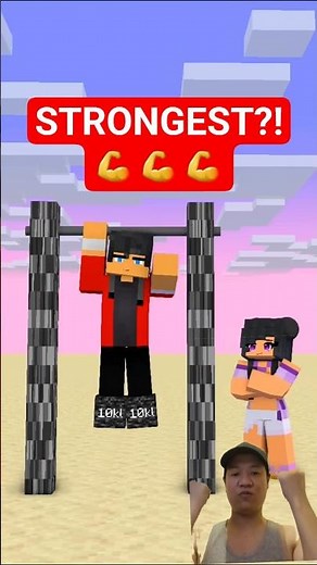 Who’s the Strongest in Minecraft? 💪⚡