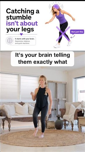 Why You Need to Train Your Brain for Balance #fabulous50s #neuroathletics #fitness