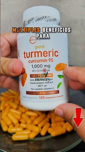 🟠 Cápsulas de Cúrcuma 🌿 | Alivio Natural para tus Articulaciones