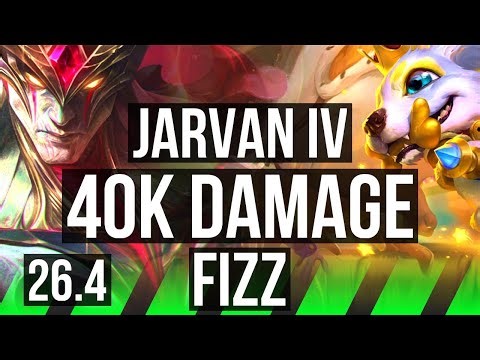 JARVAN IV vs FIZZ (JGL) | 40K damage | KR Diamond | 26.4