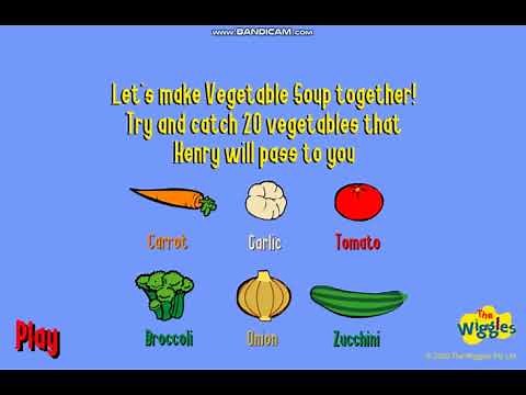 the wiggles vegetable soup game