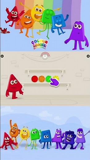 The Colourblocks Friends #32 - Red Colourblock for Toddlers - Colourblocks by Cbeebies