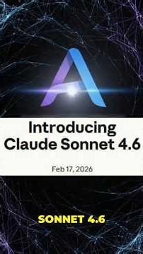 Claude Sonnet 4.6 is Here! #sonnet46 #claudeai #anthropic