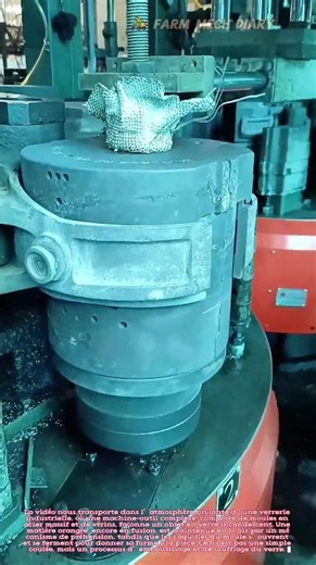 🍾 La naissance d’une bouteille : Le soufflage du verre dans une usine industrielle