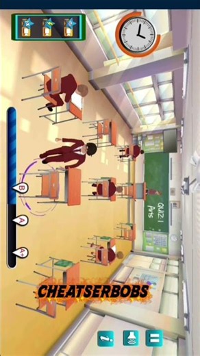 High School Cheating Boy Cheater Bob School Games