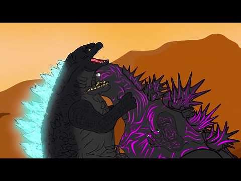 Godzilla vs Shin Godzilla | Godzilla Cartoon Movie