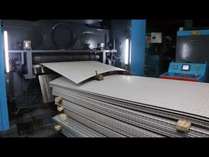 Checker Plate Making Heavy Duty 1000 Ton by Hinnli Factory 2017 Dr. ibrahim El-hinnn