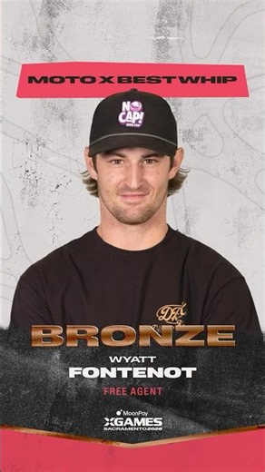 Wyatt Fontenot Takes Home Bronze in Moto X Best Whip | Sacramento 2026