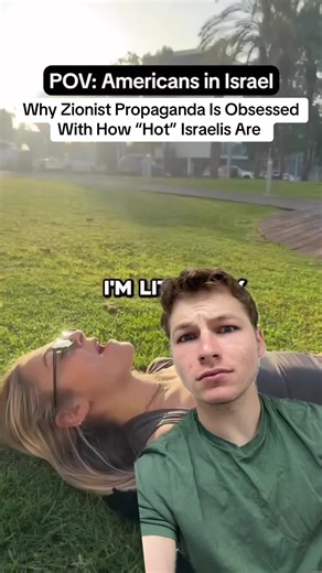 This video is also directly aimed at Americas to come and study ->birthright -> Aliyah in Israel.