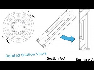 'Rotating' a Section View in Alibre