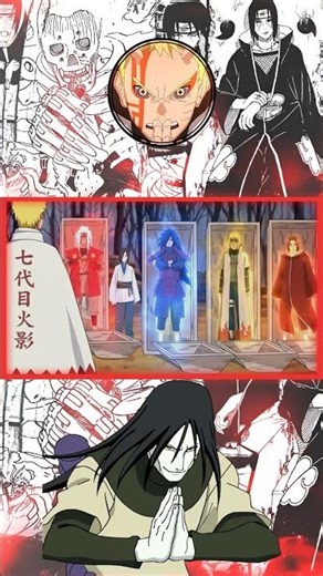 The first time Orochimaru used the Edo Tensei | Naruto
