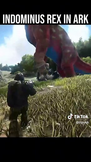 Indominus Rex in ARK: Survival Evolved Gameplay