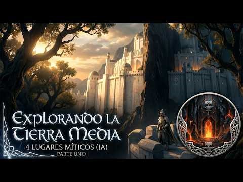 💍 UN PASEO POR LA TIERRA MEDIA: Parte 1 (Minas Tirith, Moria, Rivendel, Amon Sûl) | Fan Film IA