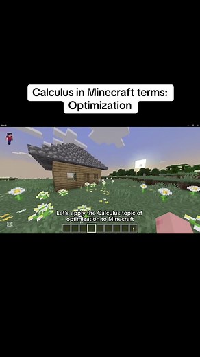 Understanding Optimization in AP Calculus with Minecraft