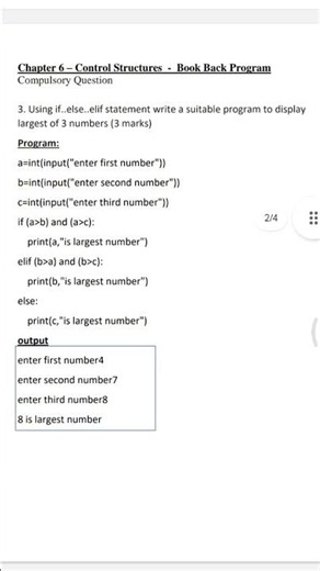 #12thcomputerscience chapter 6 book back program