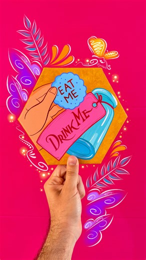 Miguel angel Ramirez huizar on Instagram: "“Aquí todos estamos Locos” 🫖✨ Amix’s por fin ya tenemos 6/12 Listos!! Y de vdd me encantó que muchos eligieron estos objetos, nunca los había pintado y amé hacerlo por primera vez 🎨🤩 Que les pareció?🖼️ Pero ahora sí… que otro objeto les gustaría que pintara en esta colección? 💕 Ustedes que Team son… Eat Me o Drink Me?👀 . . #aliceinwonderland #drinkme #coleccion #disney #gueelart"