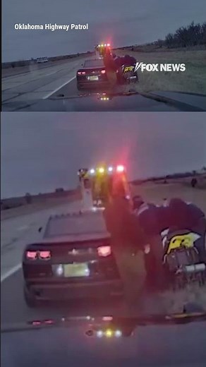 Oklahoma trooper helps deliver baby on side of highway #shorts #foxnews #news #us