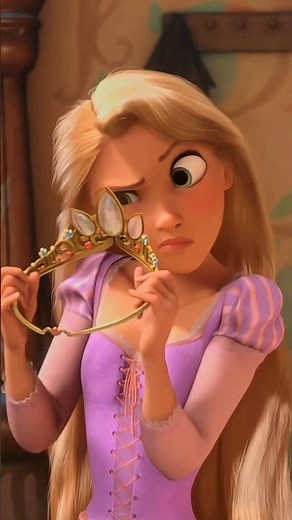 هل لاحظتم هذا في فستان ربانزل؟ #tangled