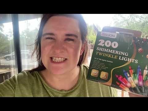 Twinkling Christmas Lights | Holiday Home Decor