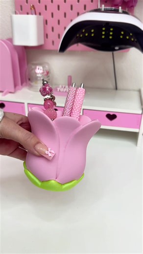 Tulip Pen Holder 🌷 #bambulab