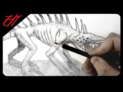 Drawing SCP-939 | With Many Voices